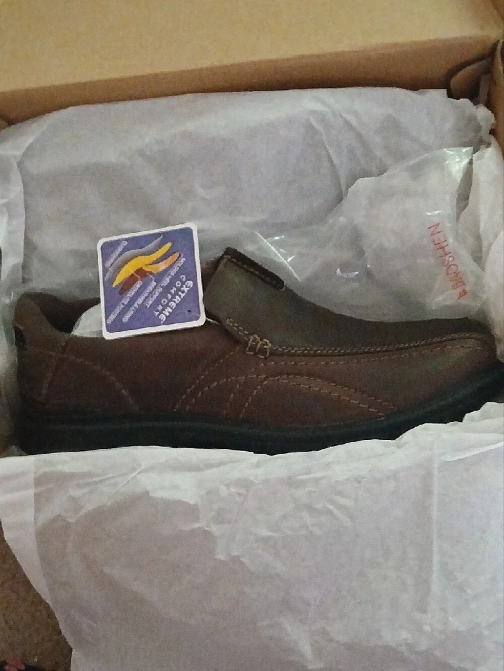 Clarks Gessler Step Dark Brown Leather Loafers